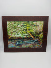 Load image into Gallery viewer, Fishing Boat in Garden Pond.