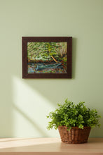 Load image into Gallery viewer, Fishing Boat in Garden Pond.