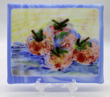 Load image into Gallery viewer, Apples on Blue Plate