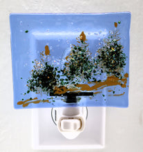Load image into Gallery viewer, Three Evergreen Trees Christmas Light