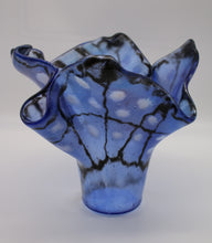 Load image into Gallery viewer, BLue Butterfly Vase