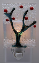 Load image into Gallery viewer, Blue and Brown Winter Tree Night Light