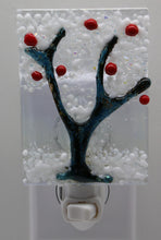 Load image into Gallery viewer, Blue and Brown Winter Tree Night Light