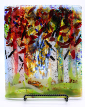 Load image into Gallery viewer, Fall Tree Scene PLate