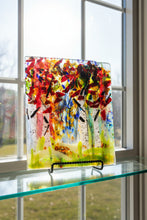 Load image into Gallery viewer, Fall Tree Scene PLate