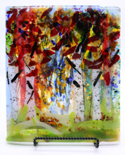 Load image into Gallery viewer, Fall Tree Scene PLate