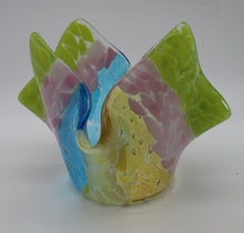 Load image into Gallery viewer, Quilt Inspired Large Vase