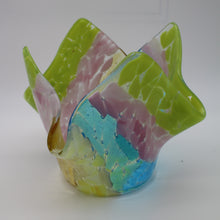 Load image into Gallery viewer, Quilt Inspired Large Vase