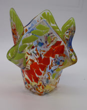 Load image into Gallery viewer, Multi Colored Flower Vase