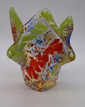 Load image into Gallery viewer, Multi Colored Flower Vase