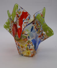 Load image into Gallery viewer, Multi Colored Flower Vase