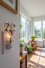 Load image into Gallery viewer, Blown Glass Flower Petals Night Light