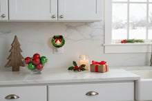 Load image into Gallery viewer, Round Christmas Wreath Light