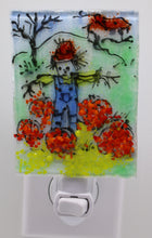 Load image into Gallery viewer, Scarecrow in Pumpkin Field Night Light
