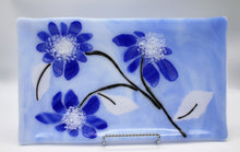 Load image into Gallery viewer, Blue Shasta Daisy Plate