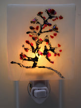 Load image into Gallery viewer, Christmas Tree Light on White Opaque Glass