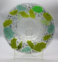 Load image into Gallery viewer, 12 x 12 Green Holly Leaf Bowl