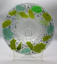 Load image into Gallery viewer, 12 x 12 Green Holly Leaf Bowl