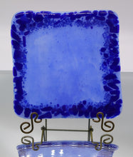 Load image into Gallery viewer, Small Blue Serving Plate
