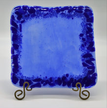 Load image into Gallery viewer, Small Blue Serving Plate
