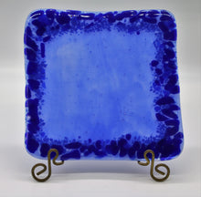Load image into Gallery viewer, Small Blue Serving Plate
