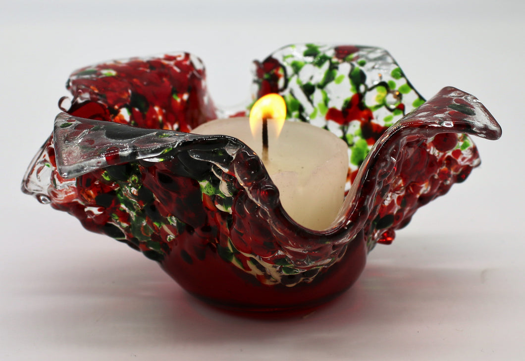 Christmas Candle Votive- Small