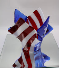 Load image into Gallery viewer, Red White and Blue Patriotic Vase
