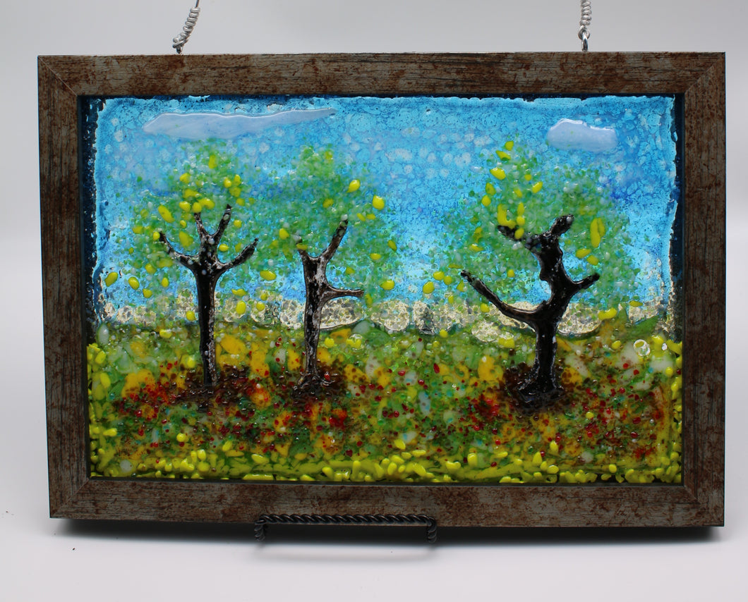 Summer Scene - Part of Season Plate Series.