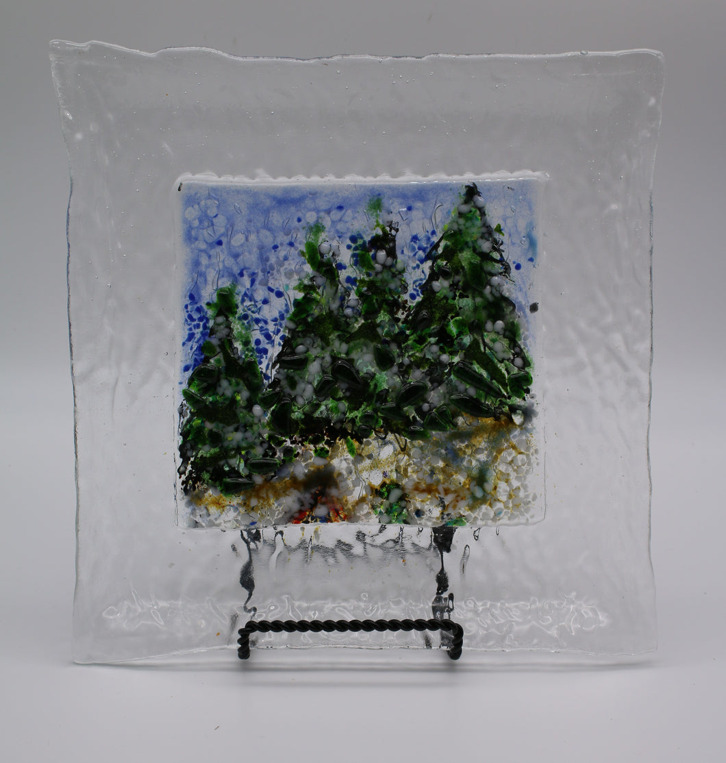 Christmas Tree Plate