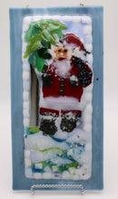 Load image into Gallery viewer, Whimsical Santa Hanging Suncatcher
