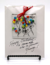 Load image into Gallery viewer, Happy Birthday Balloon Sun catcher Card
