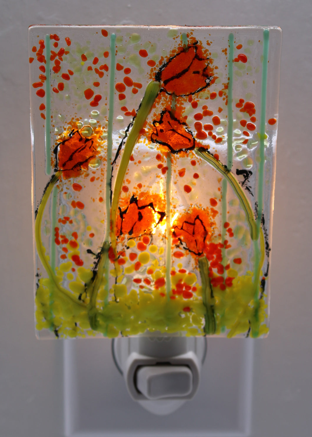 Orange Tulip Night Light