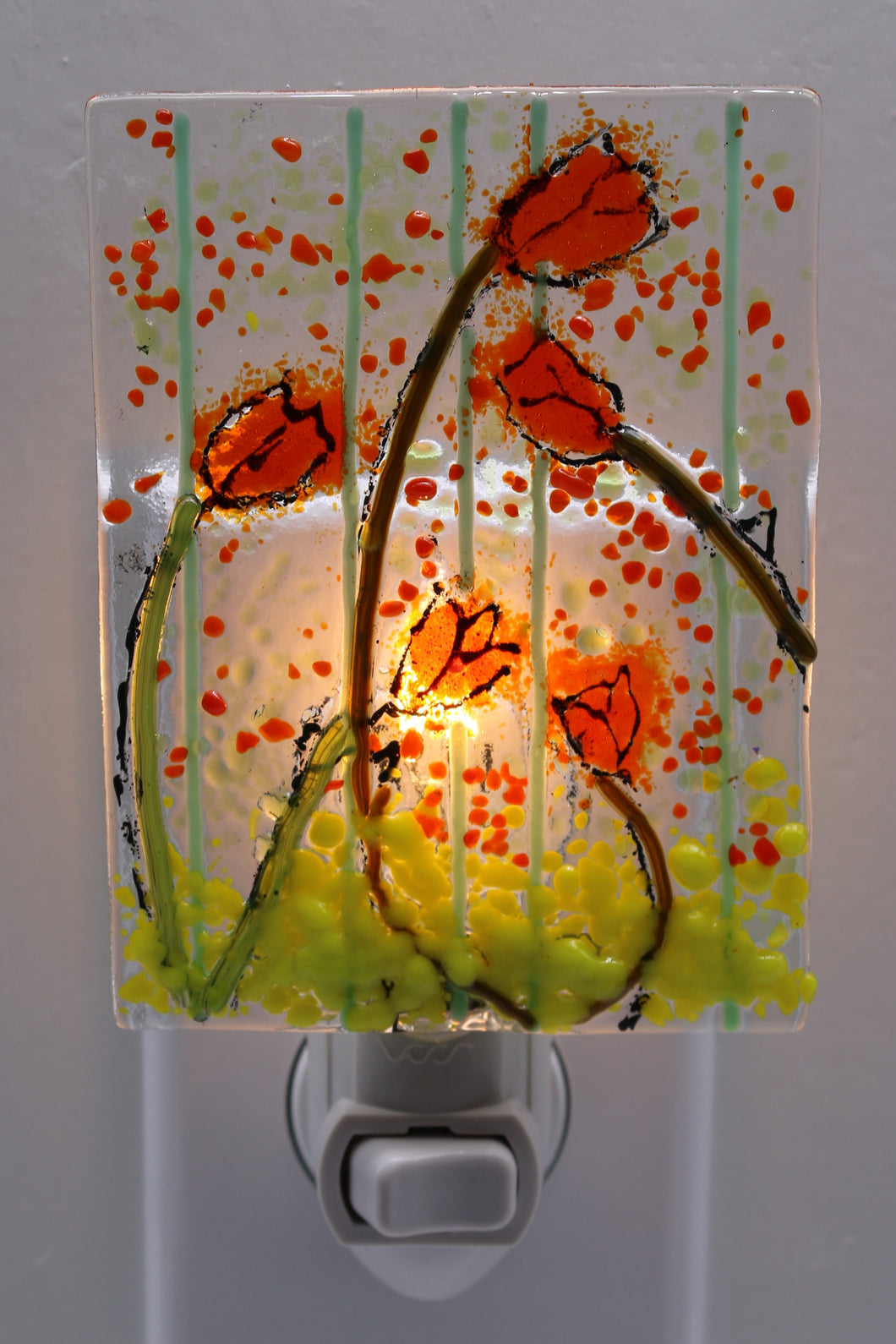 Orange Tulip Night Light