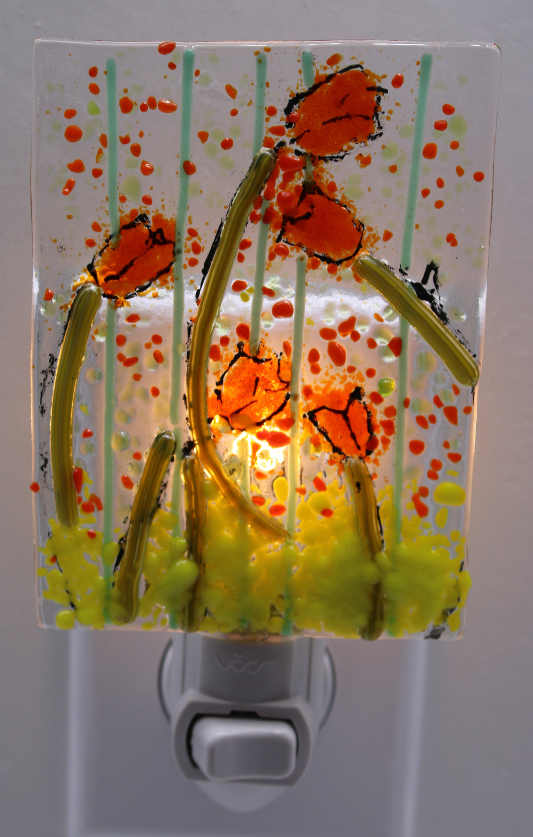 Orange Tulip Night Light