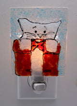 Load image into Gallery viewer, Christmas Kitten with Red Present
