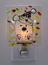 Load image into Gallery viewer, Christmas Bear with yellow and red Confetti
