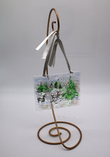 Load image into Gallery viewer, Winter snow Scene Suncatcher
