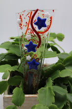 Load image into Gallery viewer, Red, White and Blue Patriotic Plant Stake
