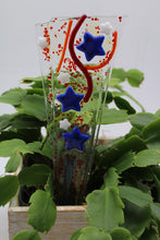 Load image into Gallery viewer, Red, White and Blue Patriotic Plant Stake
