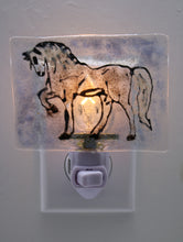 Load image into Gallery viewer, Black and White Horse Night Light

