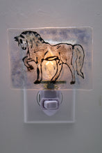Load image into Gallery viewer, Black and White Horse Night Light
