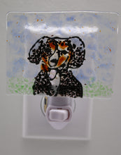 Load image into Gallery viewer, Black, white and brown puppy Night Light
