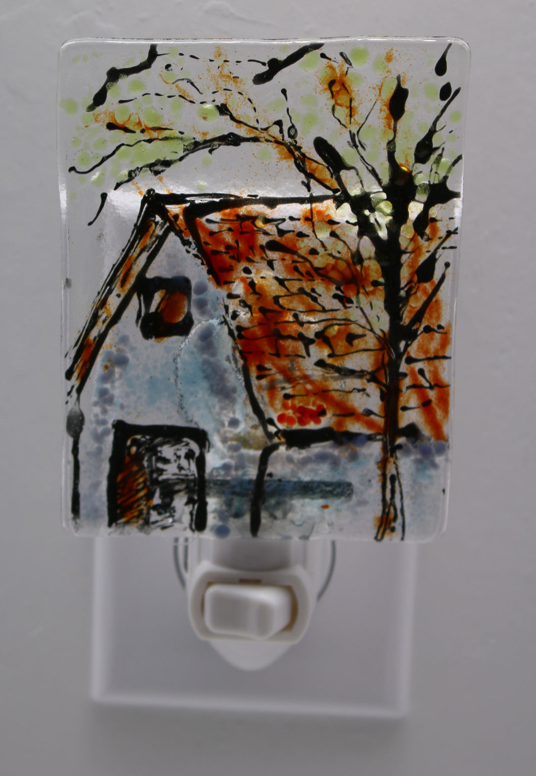 Blue Barn Night Light