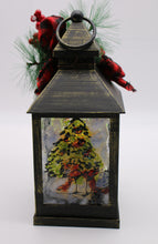 Load image into Gallery viewer, Small Black Winter Lantern
