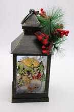 Load image into Gallery viewer, Small Black Winter Lantern

