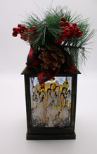 Load image into Gallery viewer, Small Black Nativity Story Lantern
