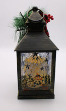 Load image into Gallery viewer, Small Black Nativity Story Lantern
