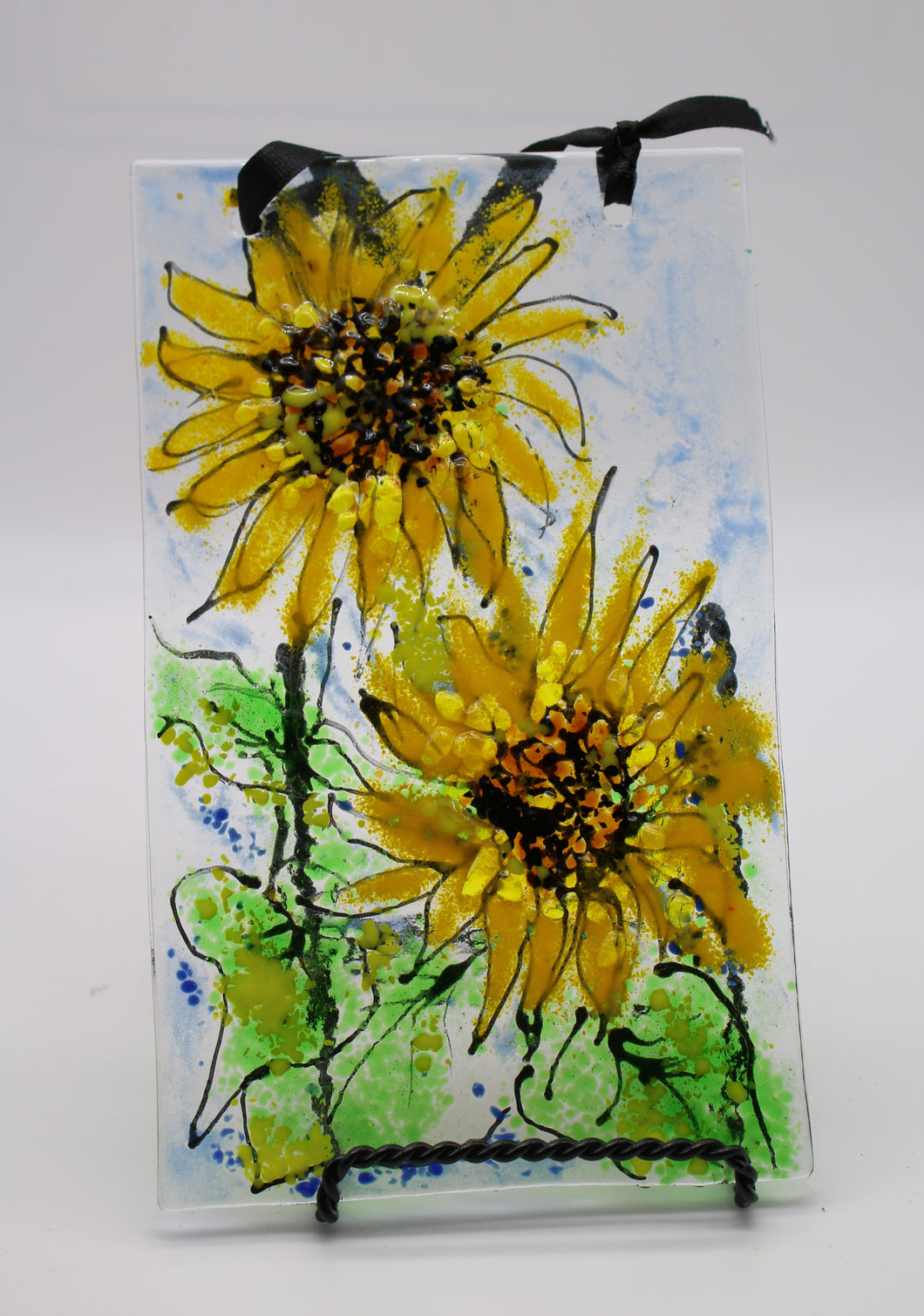 Yellow Sunflowers Suncatcher
