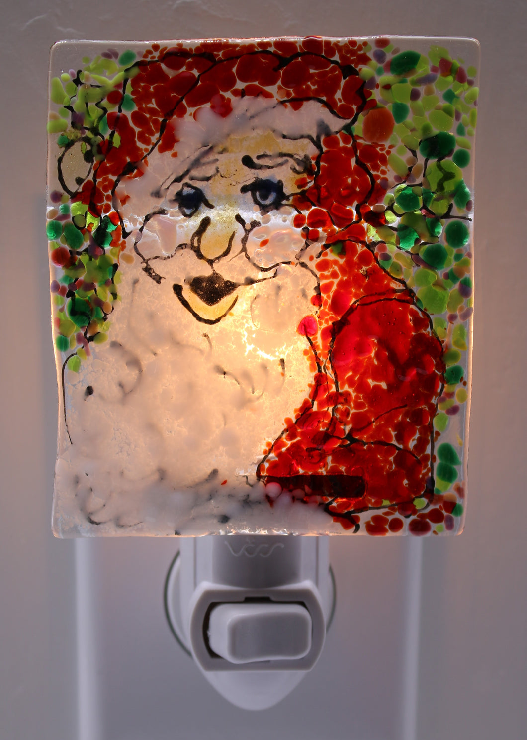 Santa Christmas Light