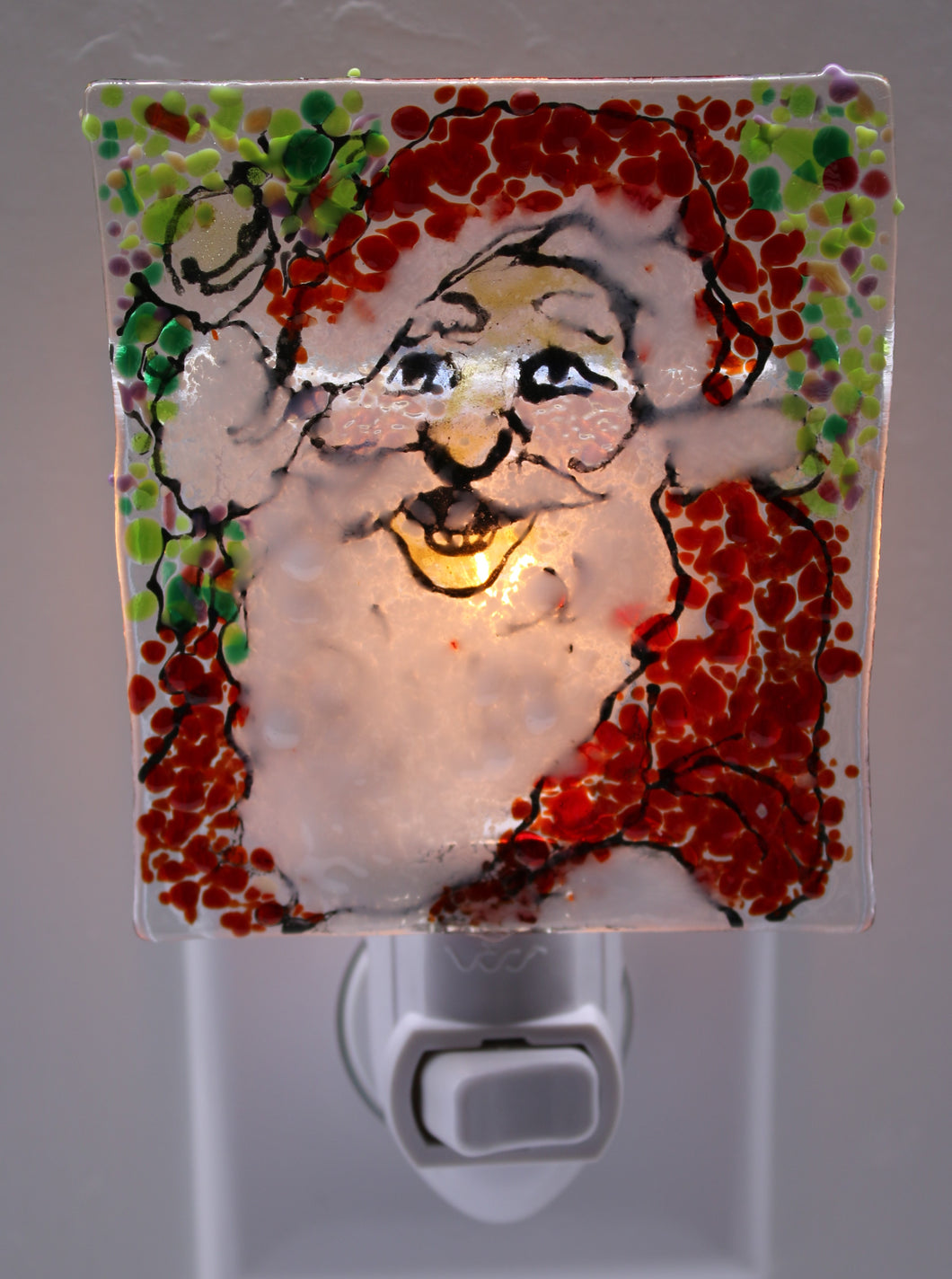 Santa Christmas Light